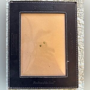 Royal Caribbean Cruise Line Picture Frame Freedom of the Seas Leather 8x10